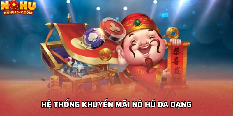 Hệ thống khuyến mãi nô hũ đa dạng
