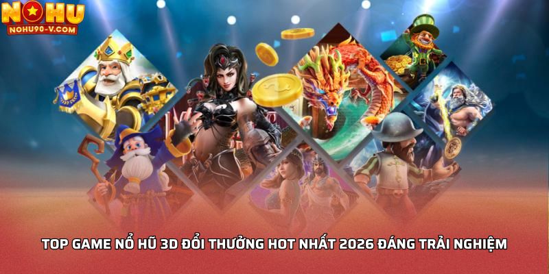Top game nổ hũ 3D đổi thưởng hot nhất 2026
