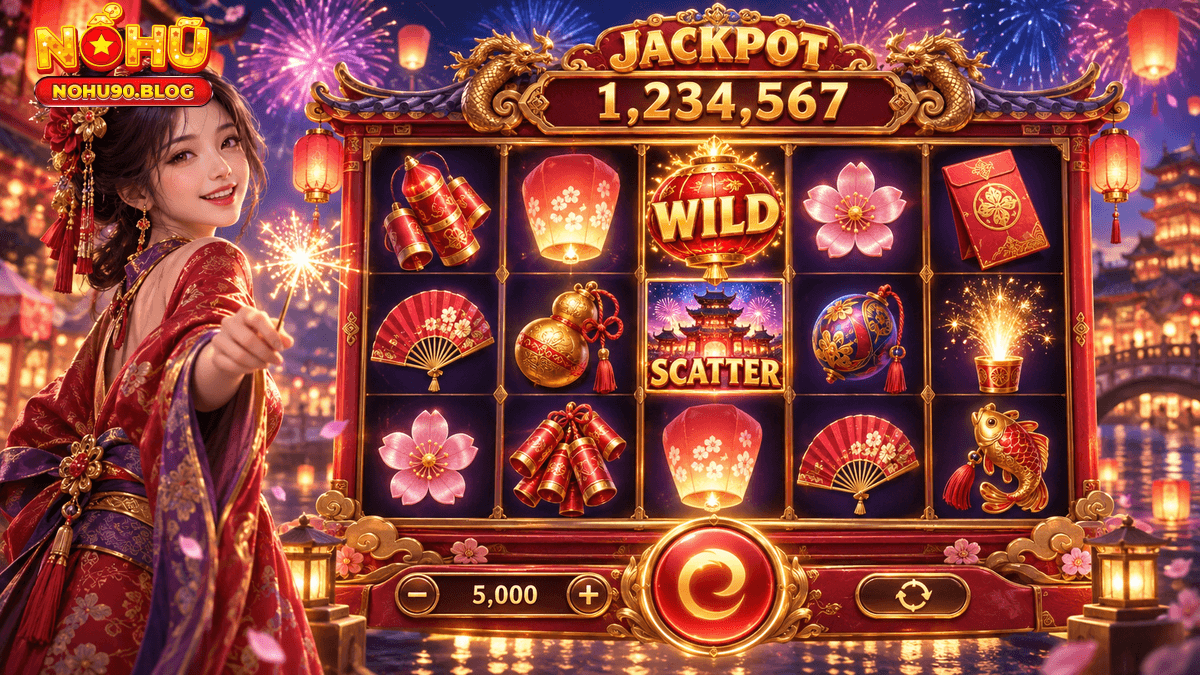 Hướng dẫn chơi game Lễ hội pháo hoa nổ hũ