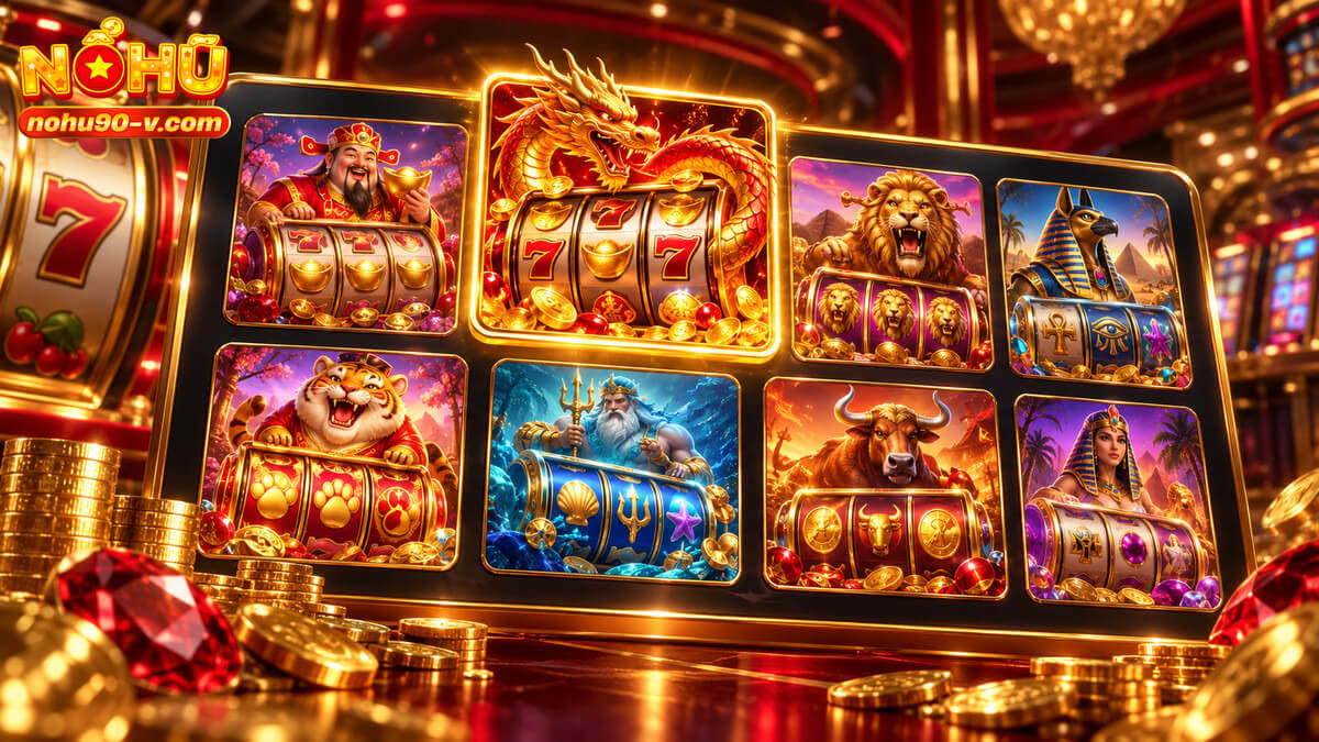 Sảnh nổ hũ: Các nhà phát hành game đáng chơi nhất